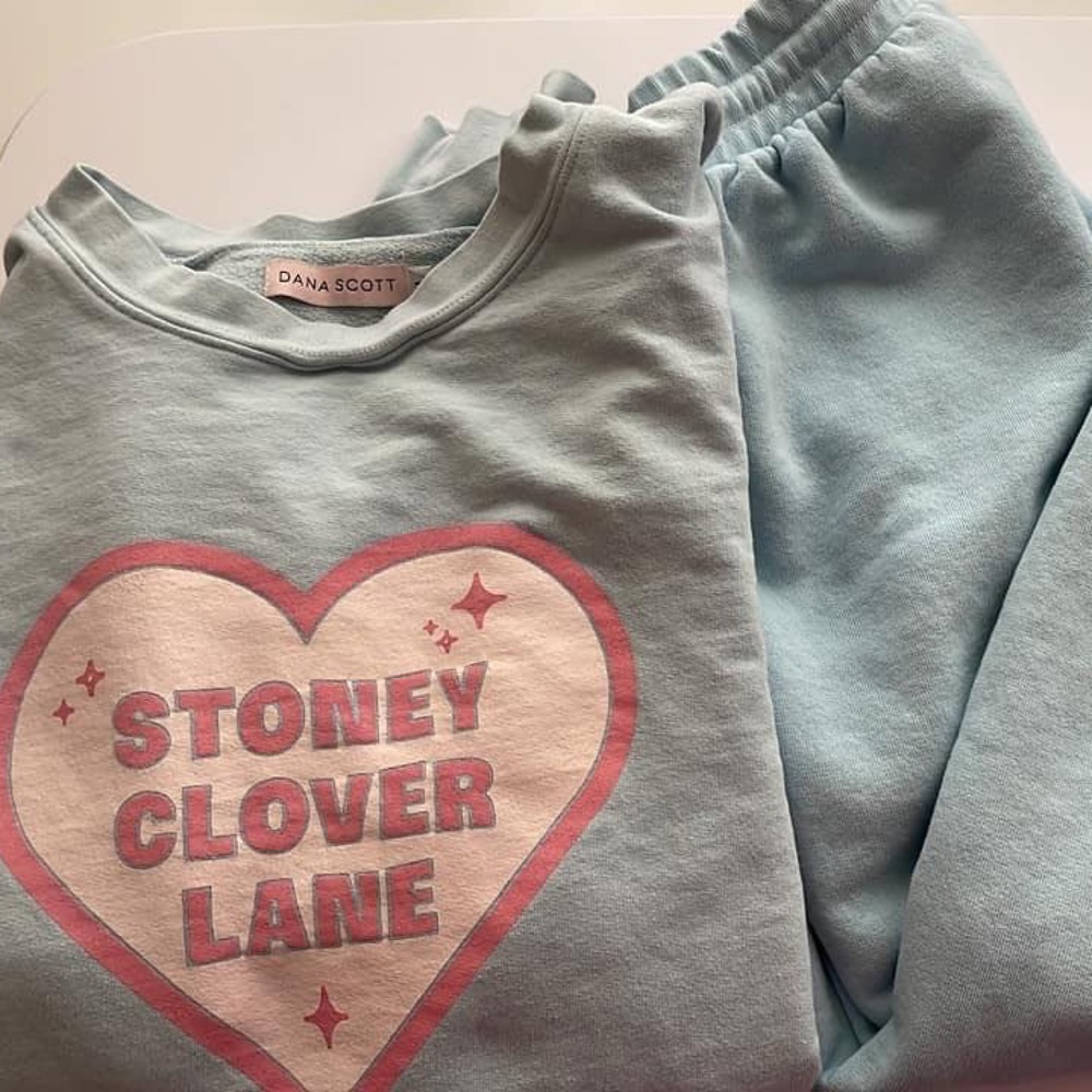 SCL x Daña Scott collab 2020 XL sweatshirt, and no tag bottoms but feel like a L